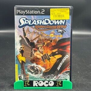 Splashdown: Rides Gone Wild PS2 THQ Sea-Doo (PlayStation 2, 2003) CIB